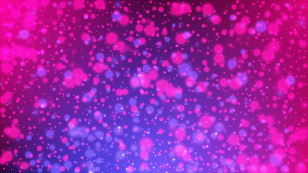 Sfondo di polvere di stelle glitter blu e rosso illustrazione vettoriale