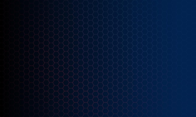 Vector blue and red web hexagonal shape pattern background design vector illustration