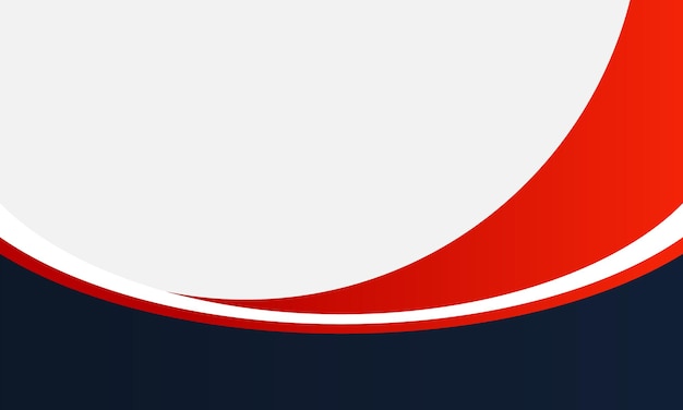 Blue, red and white curve background. Sample for your business design.