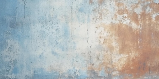 Blue rust metal grunge texture background