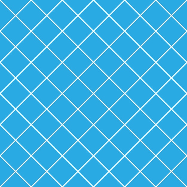 Blue seamless diagonal grid pattern