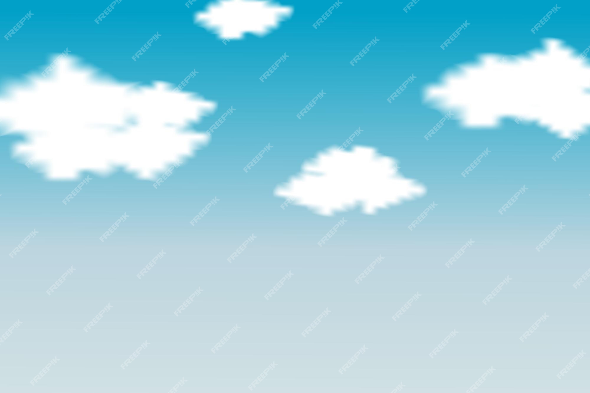 Premium Vector | Blue sky vector. background with clouds on blue sky.