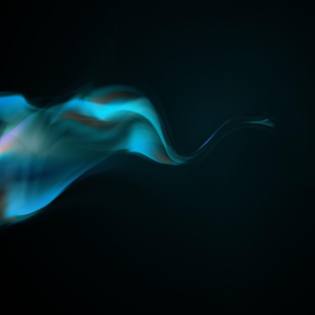 Blue smoke background