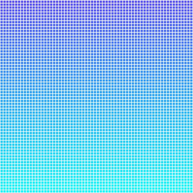 Blue square grid vector background, aqua