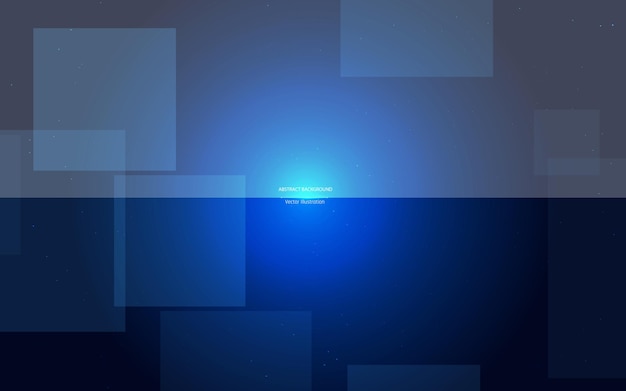 Blue squares on a dark background