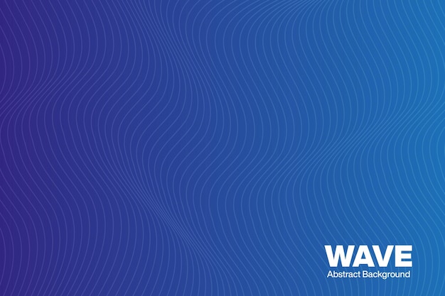 Blue technology Wave Abstract background