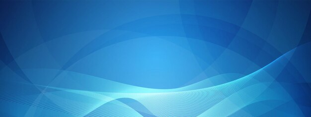 Blue technology wave design digital network background communication concept overlapping circle