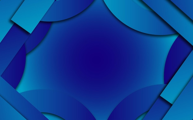 Blue tosca modern overlaping layers background