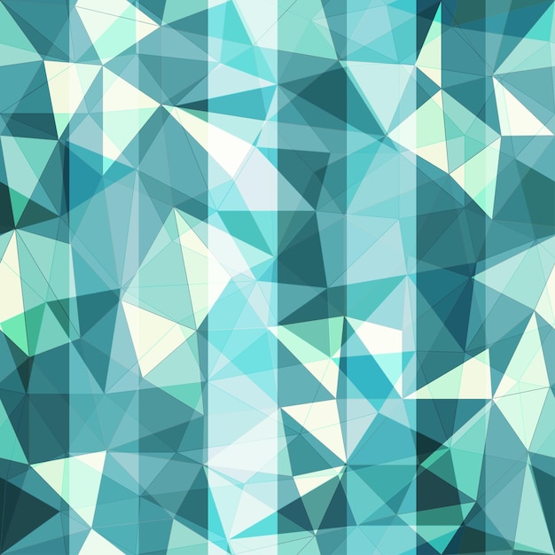 Blue triangle seamless pattern