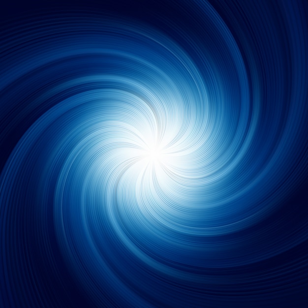 Blue Twirl Background.