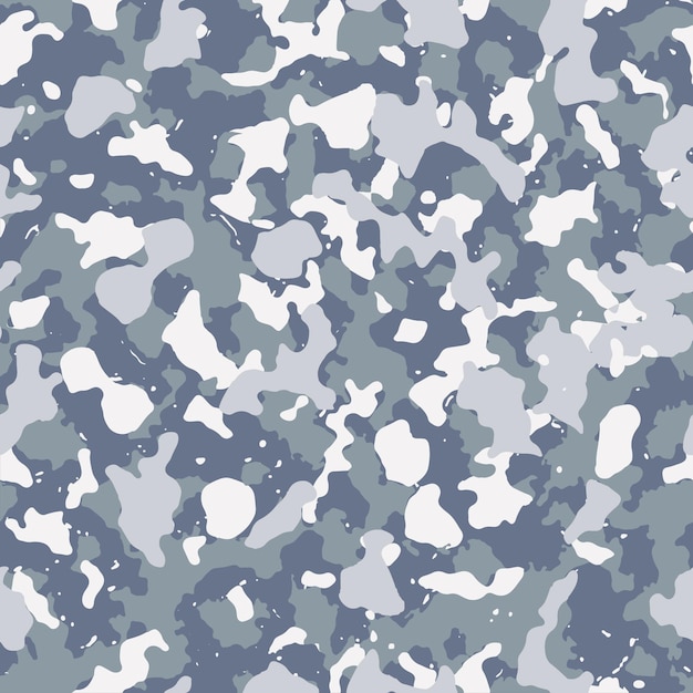 Blue us navy military camouflage seamless pattern texture