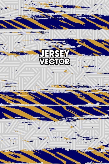 Blue Vector grunge and seamless pattern for sport jersey design