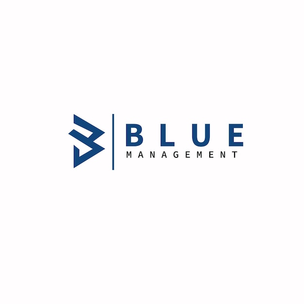 Blue vector Management logo