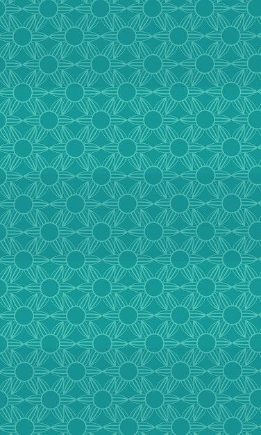 Blue vintage seamless pattern background