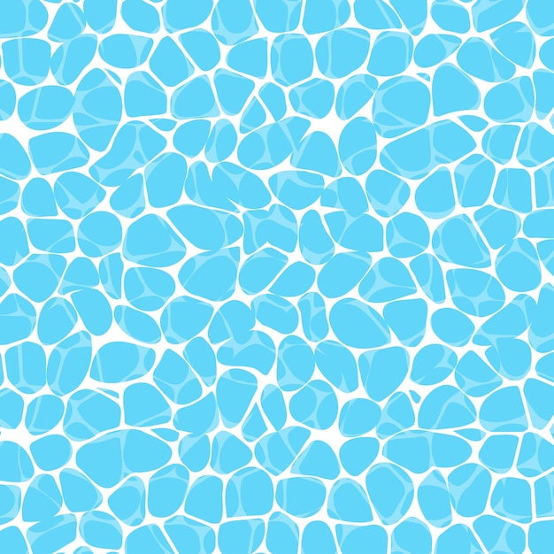 Vector blue water surface ripple background texture