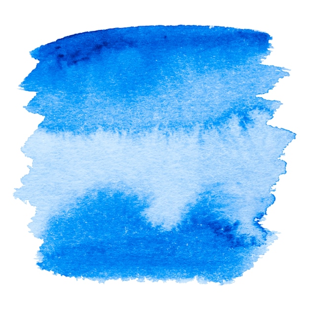 Blue watercolor abstract background vector