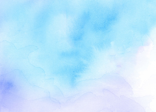 Blue watercolor abstract texture background