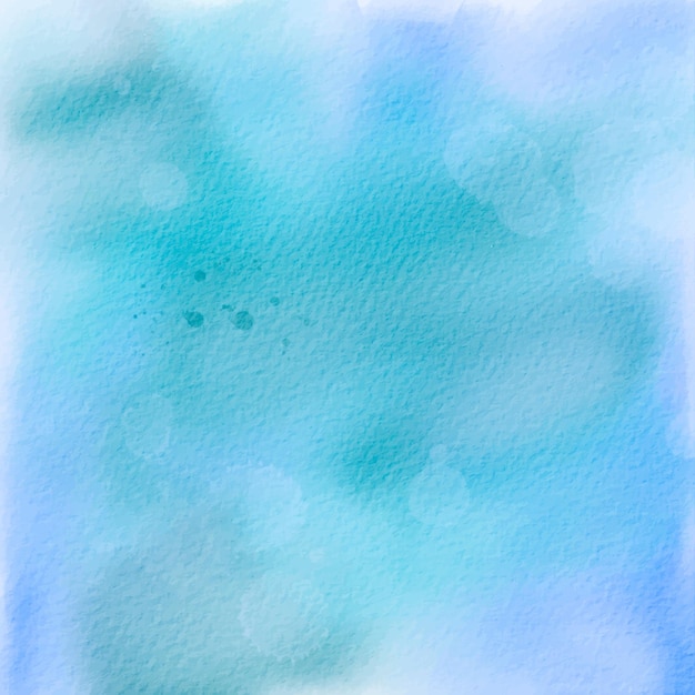 Blue watercolor abstract vector background