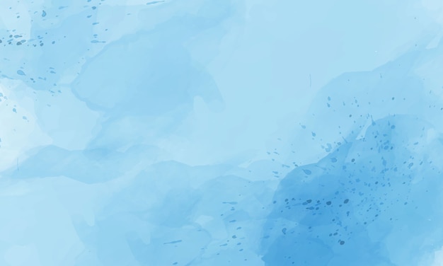 Blue watercolor background templates.