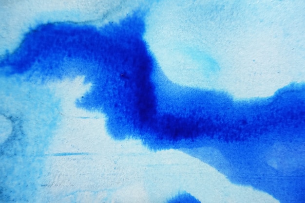 Vector blue watercolor background for textures and backgrounds