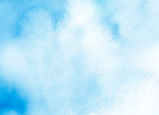 Vector blue watercolor texture abstract background