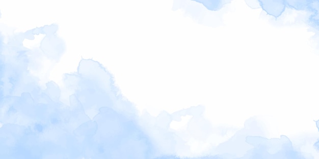Vector blue watercolor texture background
