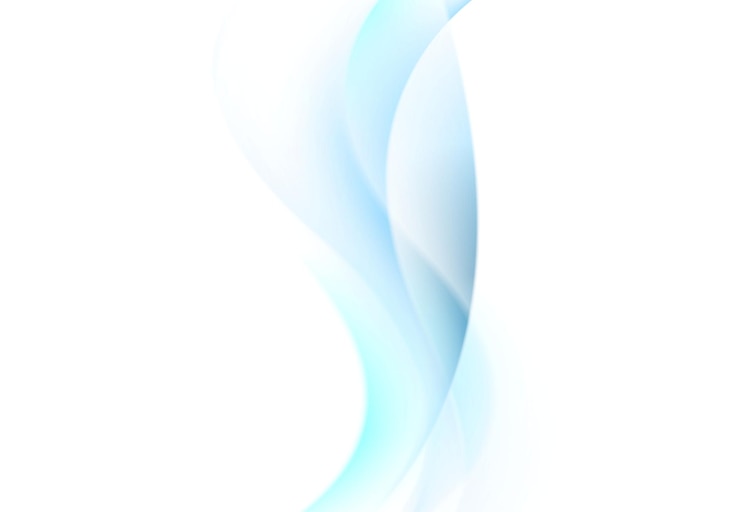 Vector blue wave abstract background