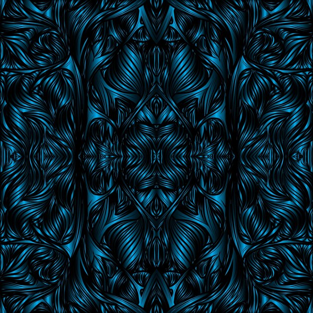 Blue wave abstracte achtergrond