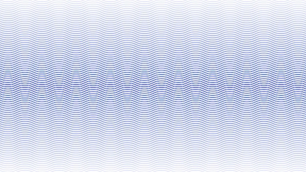 Blue wave line abstract background vector image