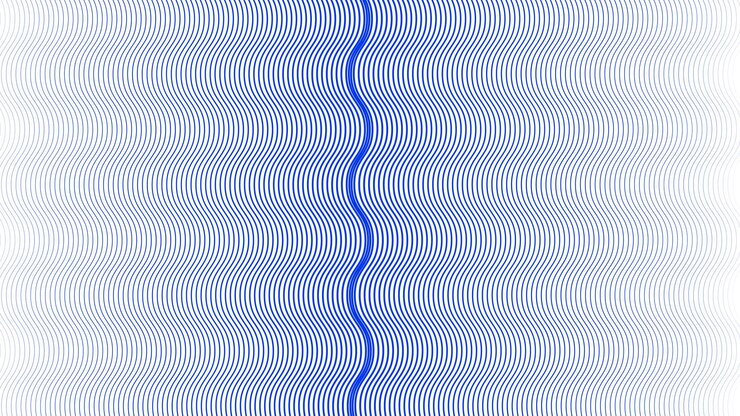 Vector blue wave line pattern abstract background for backdrop or presentation