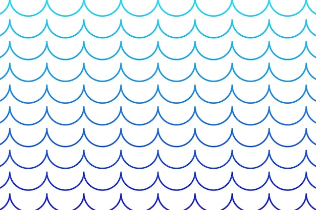 Blue Wave Lines Background