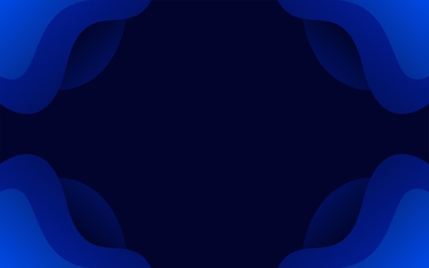 blue wavy background modern design