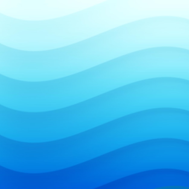 Blue Wavy background. Vector Illustration