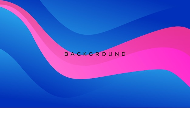 Blue wavy background with line wave