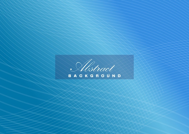 A blue and white background with a circle and the word abstract.