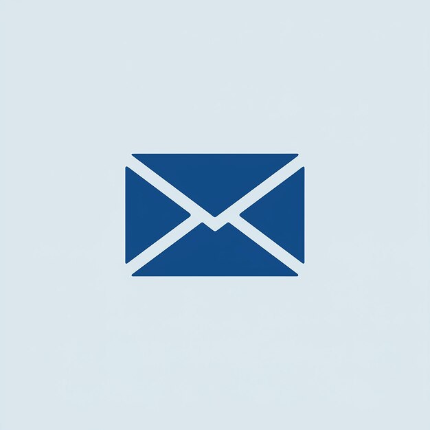 a blue and white flag with a blue rectangle on the front