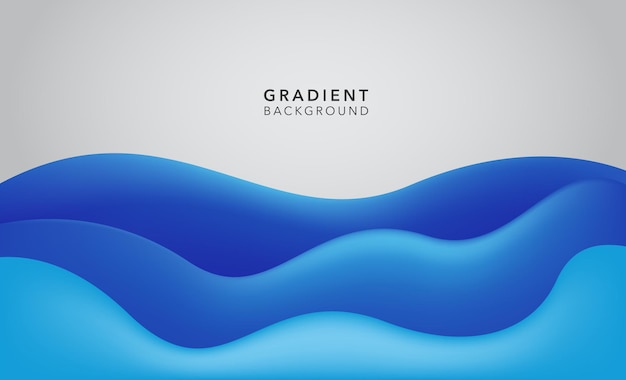 blue white gradient abstract background