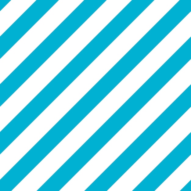 Vector blue and white oblique stripes seamless pattern.