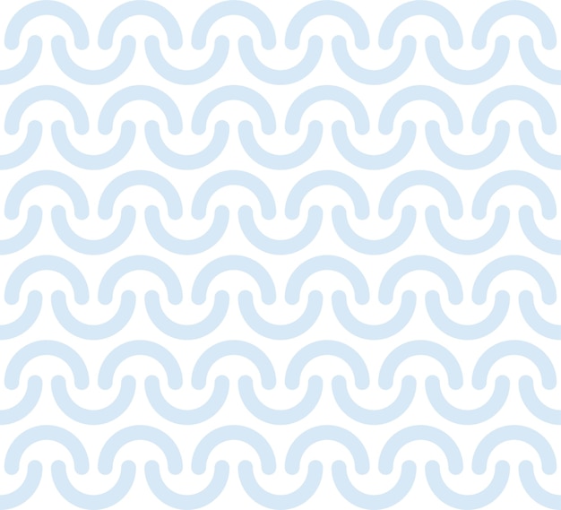 A blue and white pattern with a wave design.