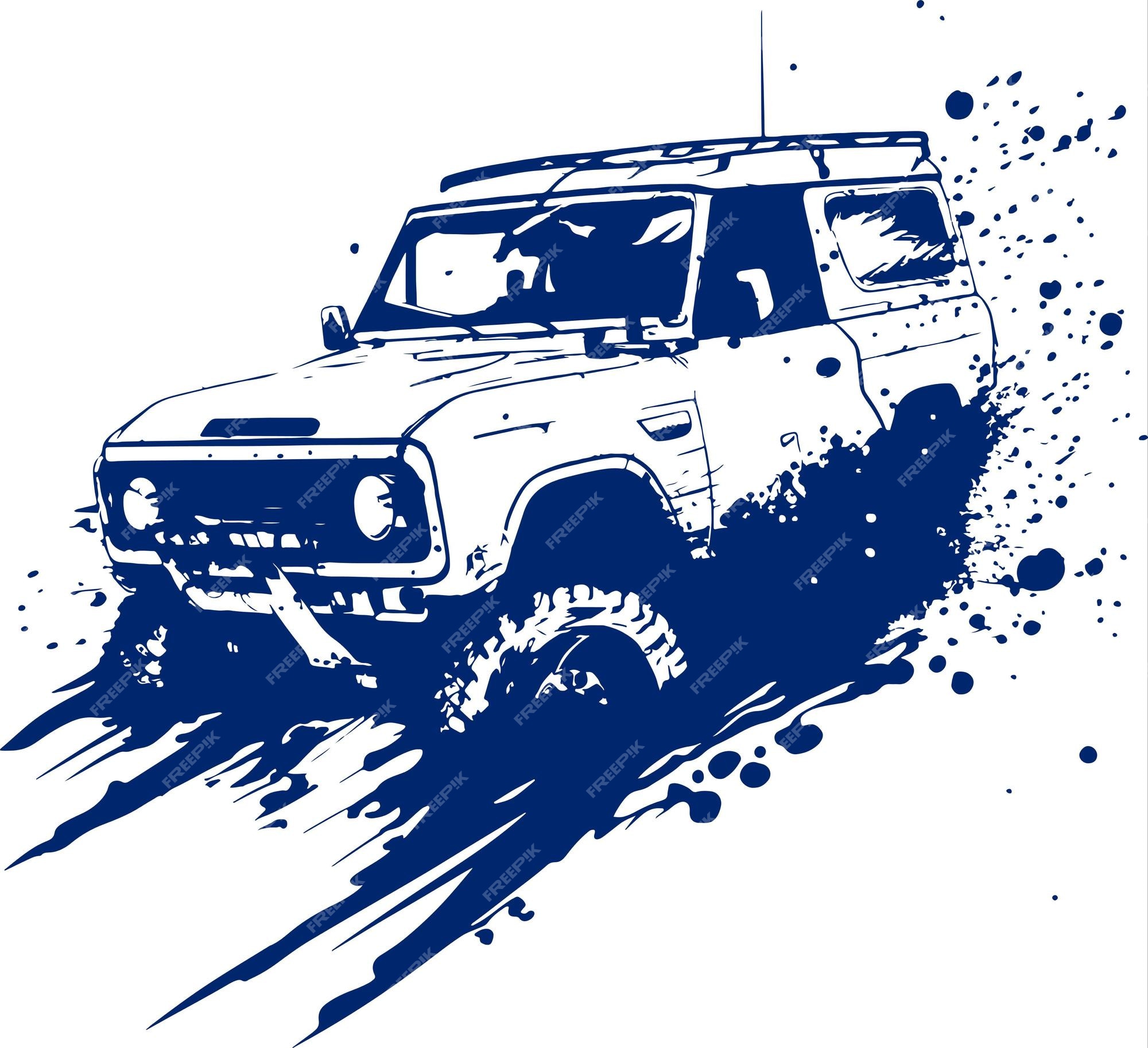 Ford Bronco Clipart