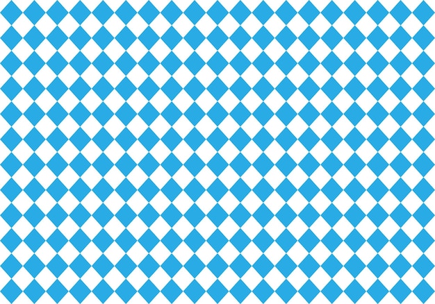 Vector blue and white rhombus pattern