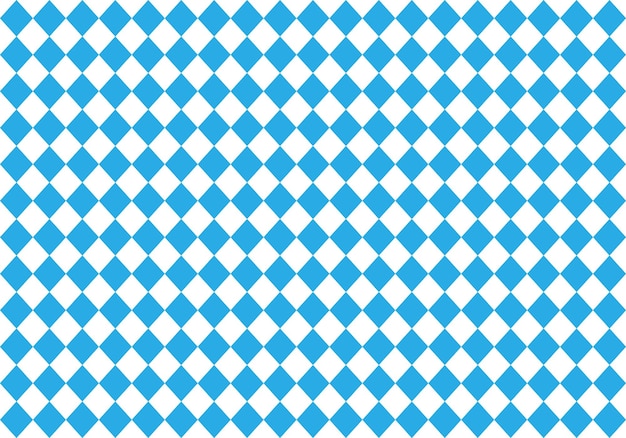 Vector blue and white rhombus pattern