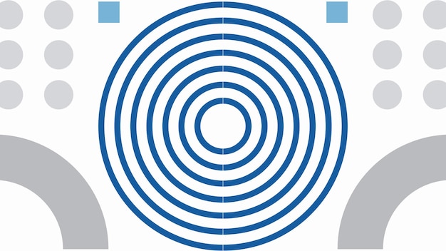 a blue and white spiral with a blue background