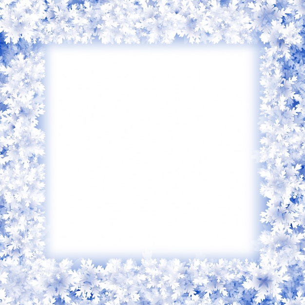 Blue Winter Frame