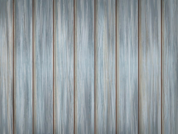 Vector blue wooden plank texture background