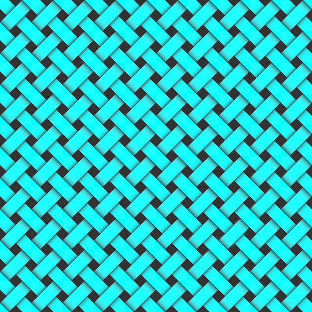 Vector blue woven vector illustration