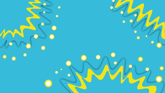 Blue and Yellow Background