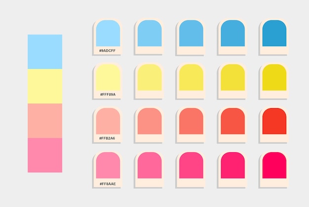 pantone pink color chart