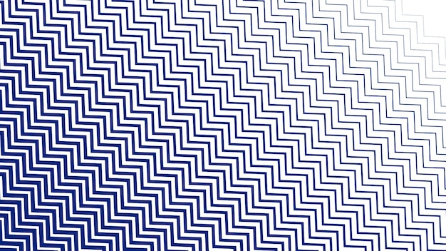 Blue zig zag seamless pattern background wallpaper vector image for backdrop or fashion design