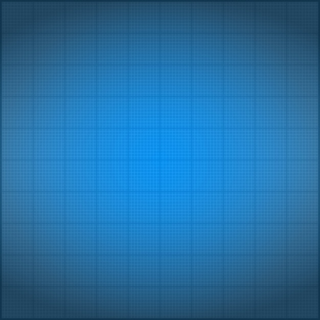 Blueprint background with vignetting